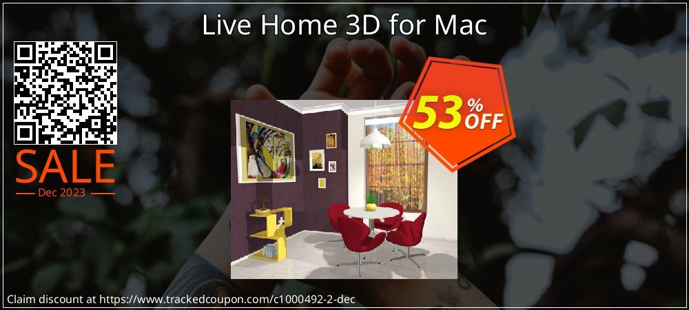 Live Home 3D for Mac coupon on April Fools' Day offer