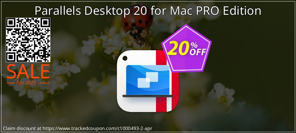 Parallels Desktop 20 for Mac PRO Edition coupon on Working Day offering discount