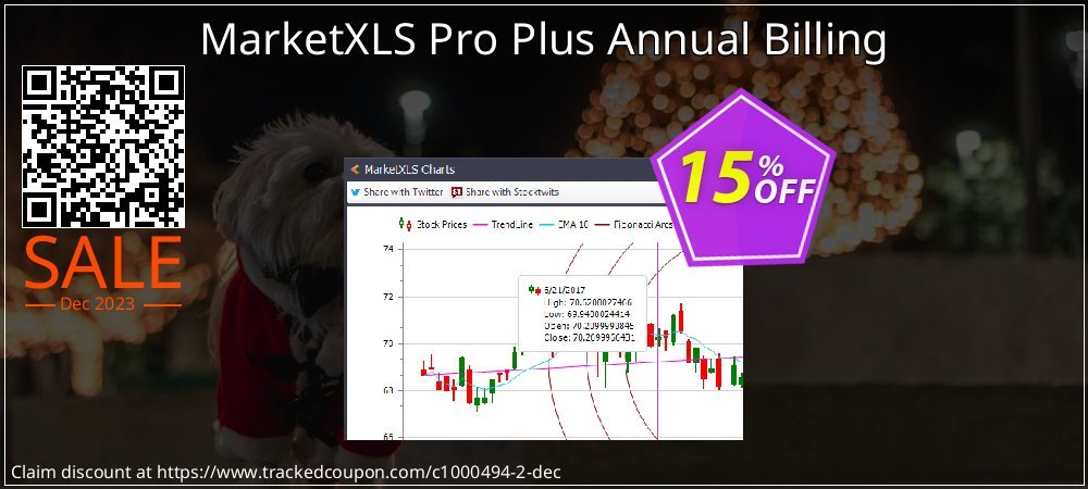 MarketXLS Pro Plus Annual Billing coupon on April Fools' Day offering discount