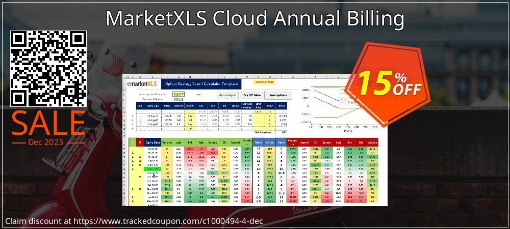 MarketXLS Cloud Annual Billing coupon on Tell a Lie Day super sale