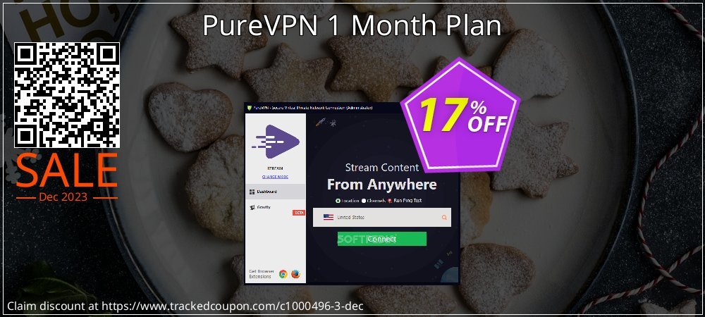 PureVPN 1 Month Plan coupon on Radio Day offer