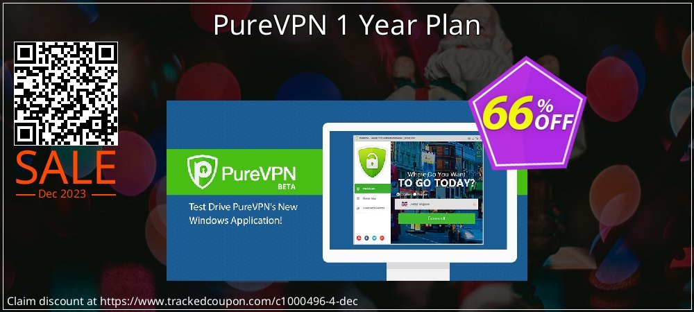 PureVPN 1 Year Plan coupon on Back to School discount