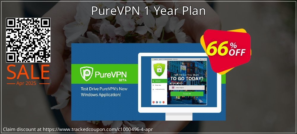 PureVPN 1 Year Plan coupon on World Password Day sales