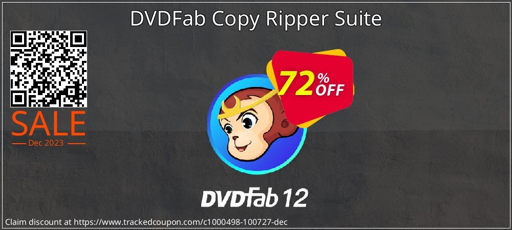 DVDFab Copy Ripper Suite coupon on National Memo Day super sale