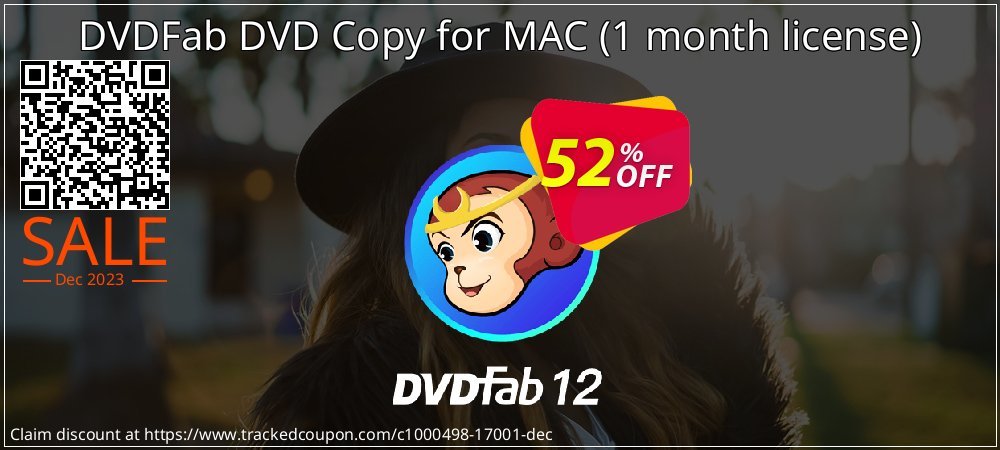 DVDFab DVD Copy for MAC - 1 month license  coupon on Palm Sunday offering sales