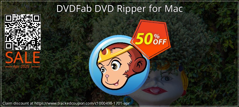 DVDFab DVD Ripper for Mac coupon on World Party Day super sale