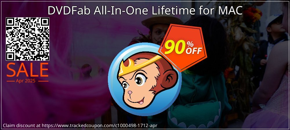 DVDFab All-In-One Lifetime for MAC coupon on Working Day sales