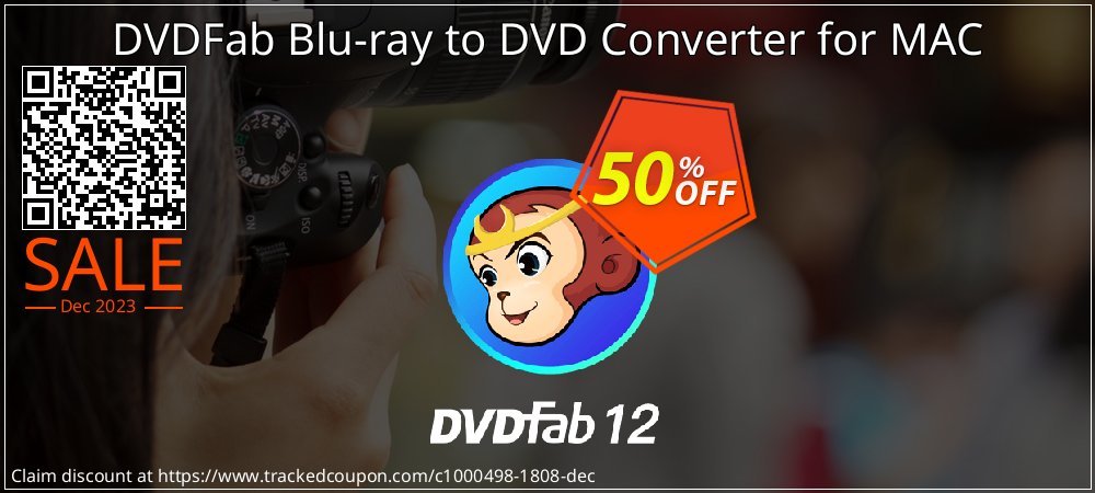 DVDFab Blu-ray to DVD Converter for MAC coupon on Virtual Vacation Day offering discount