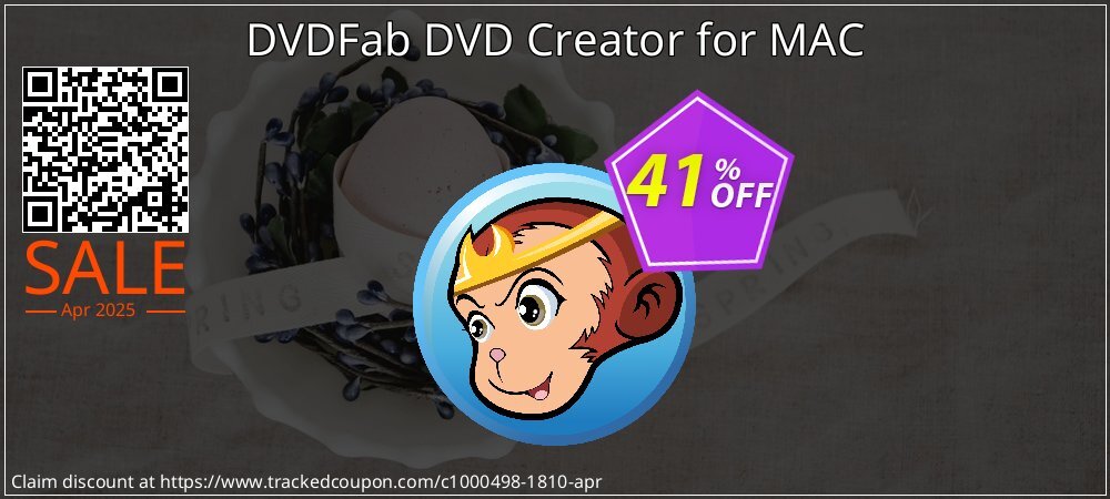 DVDFab DVD Creator for MAC coupon on Mother Day promotions