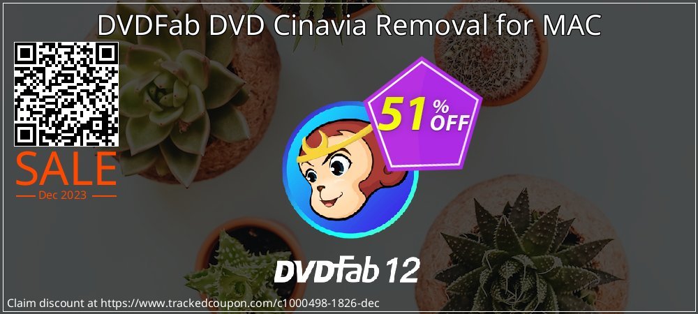 DVDFab DVD Cinavia Removal for MAC coupon on World Party Day offering sales