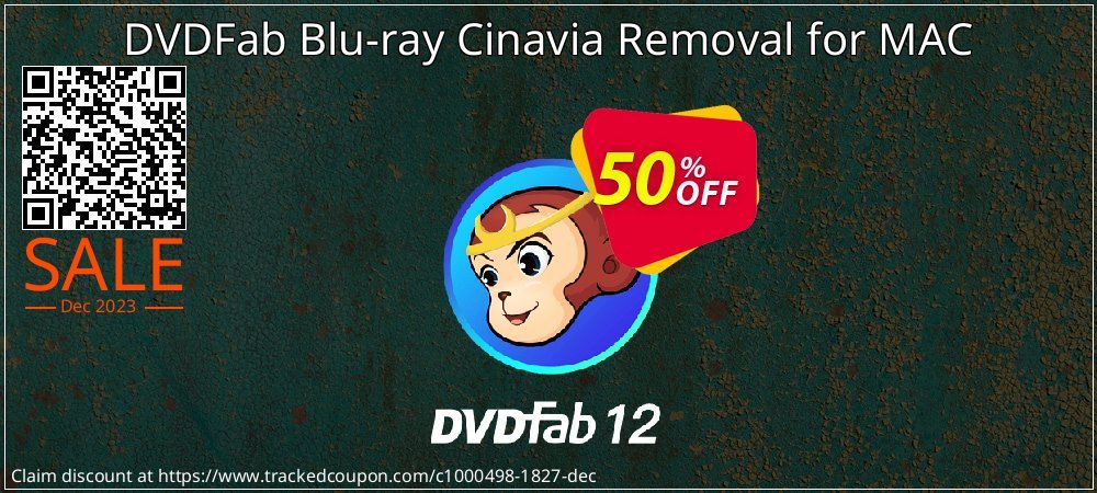 DVDFab Blu-ray Cinavia Removal for MAC coupon on April Fools Day offering sales