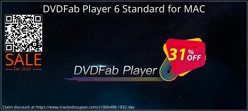 DVDFab Player 6 Standard for MAC coupon on April Fools' Day offer