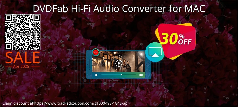 DVDFab Hi-Fi Audio Converter for MAC coupon on Virtual Vacation Day discount