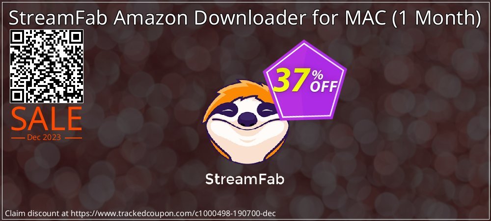 StreamFab Amazon Downloader for MAC - 1 Month  coupon on National Walking Day offering sales