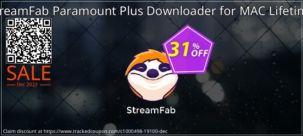 StreamFab Paramount Plus Downloader for MAC Lifetime coupon on Mother Day sales