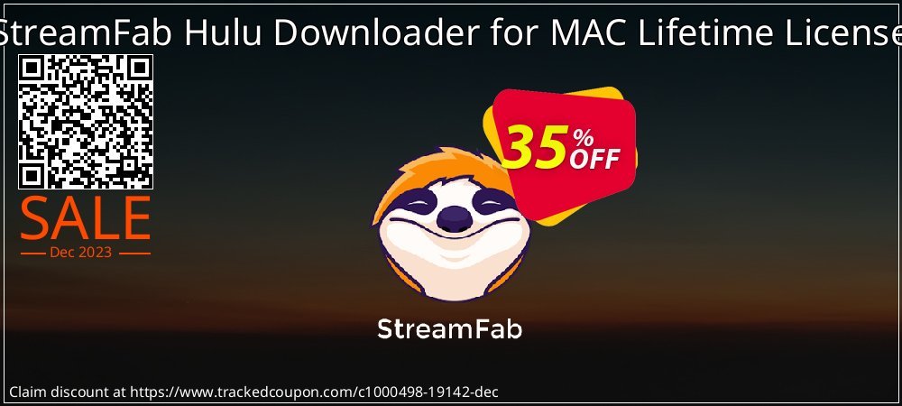StreamFab Hulu Downloader for MAC Lifetime License coupon on April Fools' Day offering sales