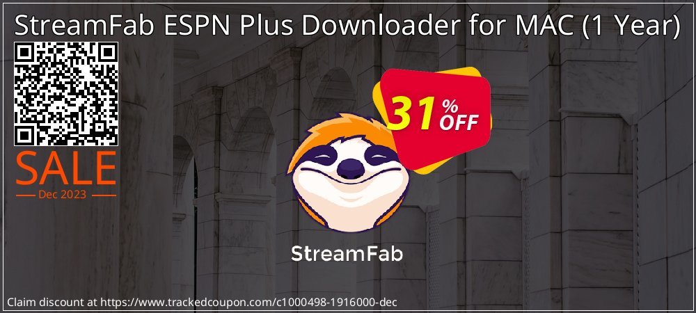 StreamFab ESPN Plus Downloader for MAC - 1 Year  coupon on Mother Day super sale