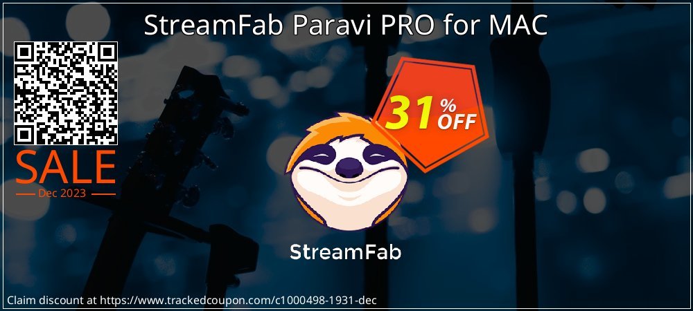 StreamFab Paravi PRO for MAC coupon on World Party Day offer