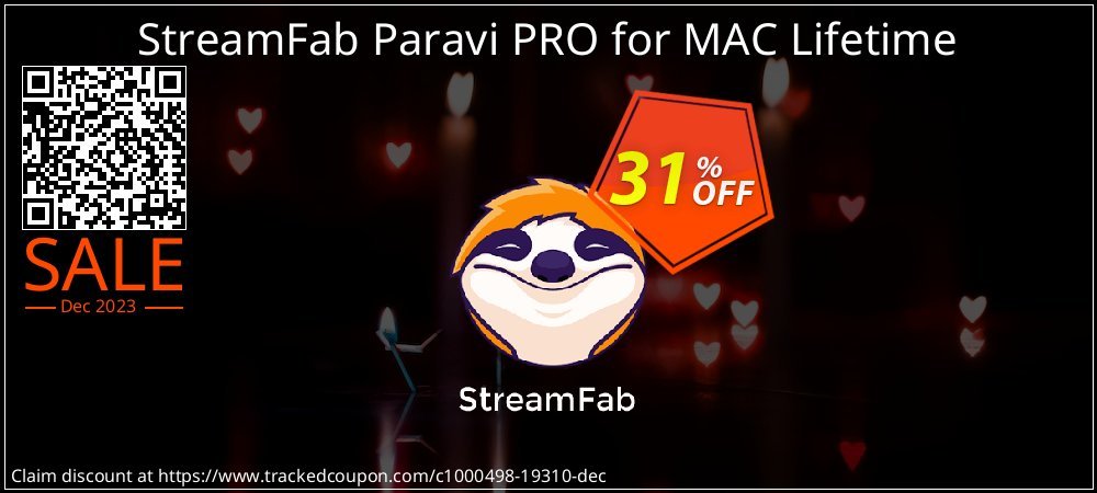 StreamFab Paravi PRO for MAC Lifetime coupon on National Walking Day offer