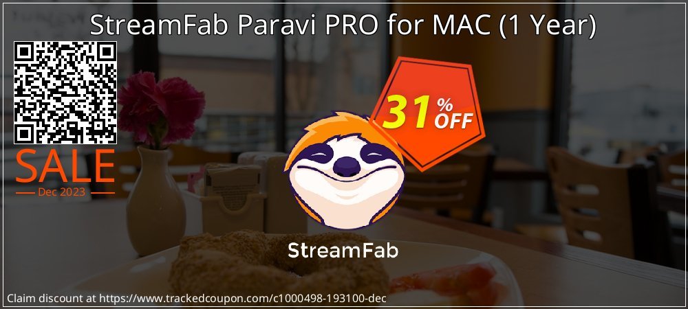 StreamFab Paravi PRO for MAC - 1 Year  coupon on National Walking Day offer