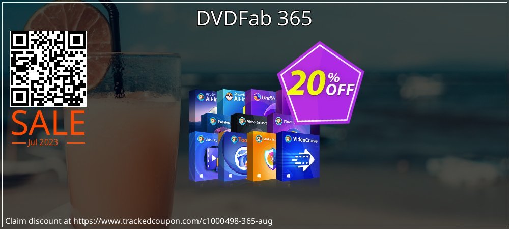 DVDFab 365 coupon on National Walking Day offer