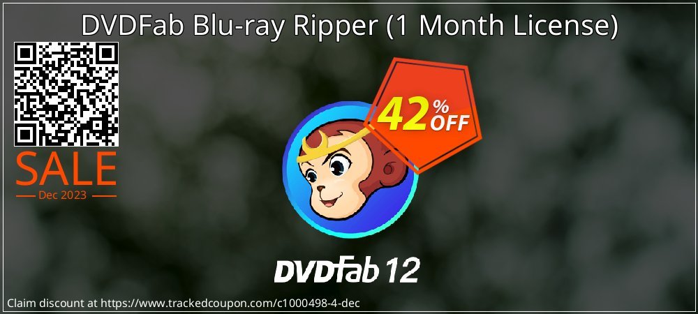 DVDFab Blu-ray Ripper - 1 Month License  coupon on Tell a Lie Day deals