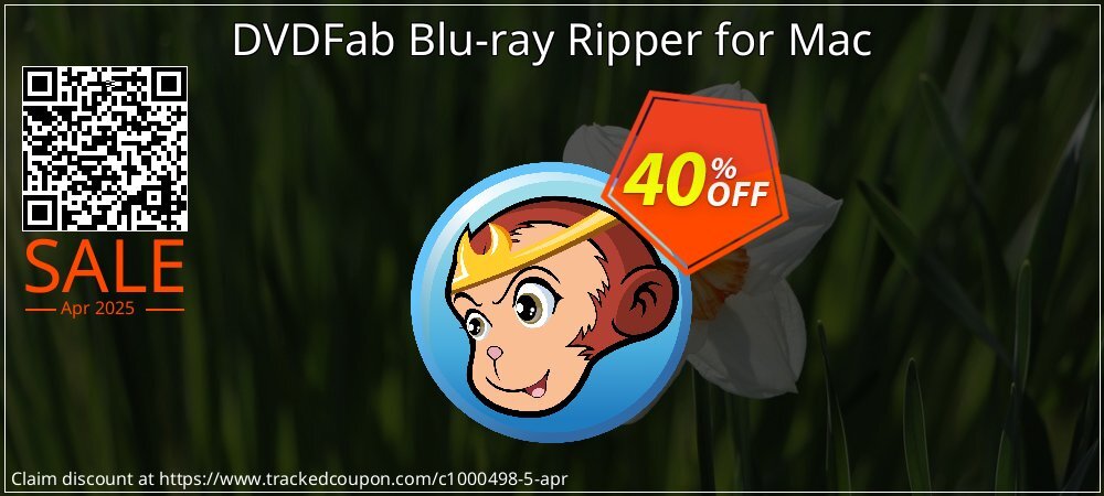 DVDFab Blu-ray Ripper for Mac coupon on National Walking Day offer