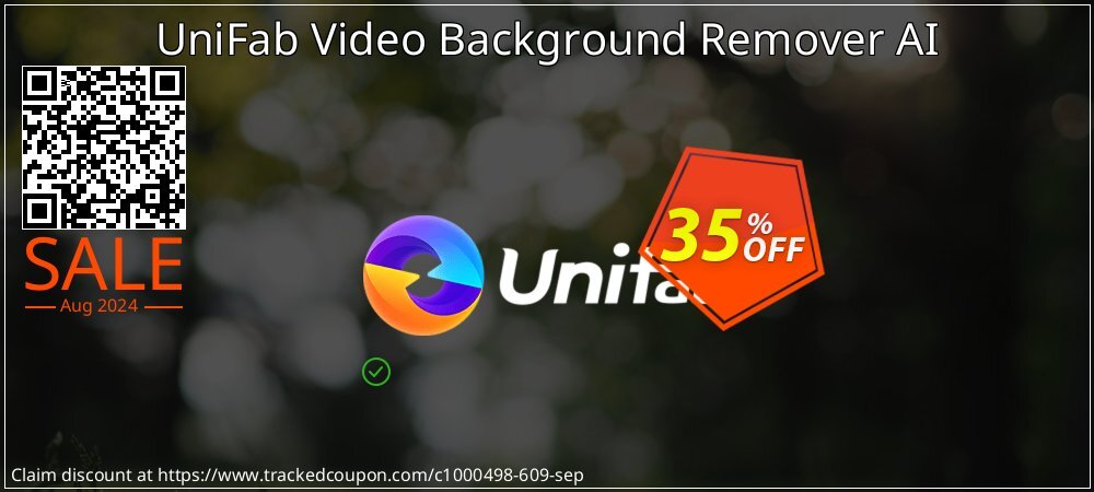 UniFab Video Background Remover AI Lifetime coupon on World Password Day offering discount