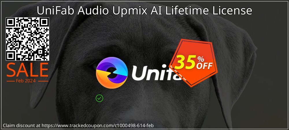 UniFab Audio Upmix AI Lifetime License coupon on World Password Day sales