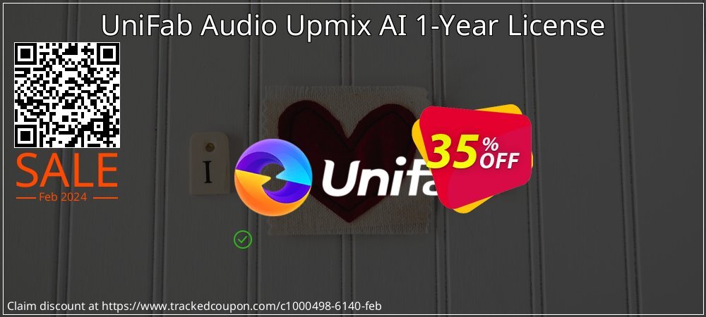 UniFab Audio Upmix AI 1-Year License coupon on Mother Day sales