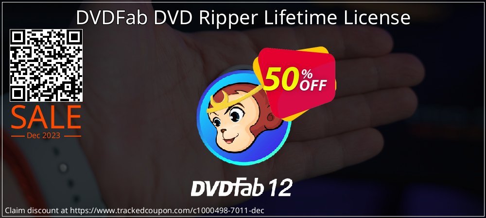 DVDFab DVD Ripper Lifetime License coupon on National Loyalty Day discounts