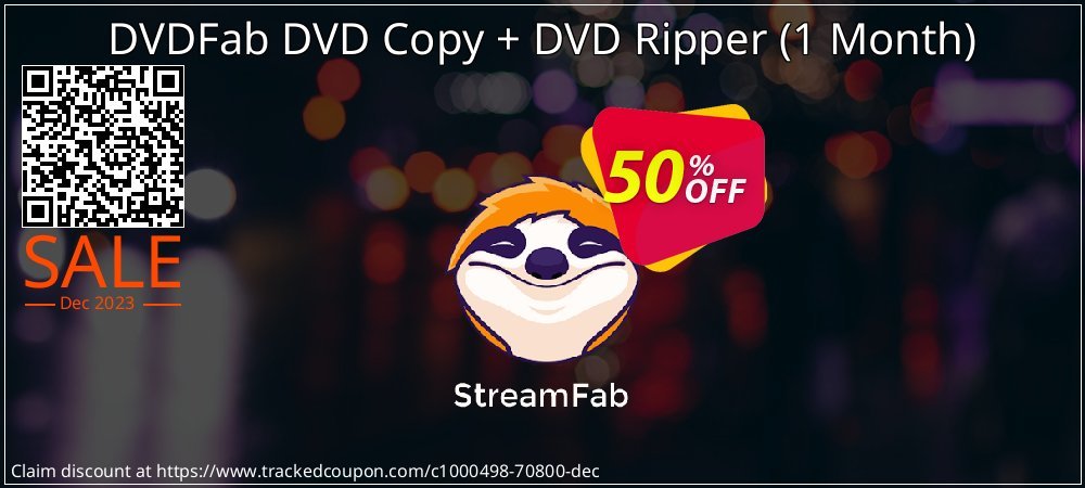 DVDFab DVD Copy + DVD Ripper - 1 Month  coupon on Mother Day offering discount