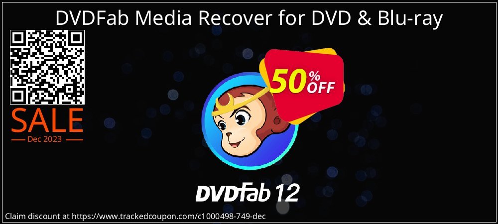 DVDFab Media Recover for DVD & Blu-ray coupon on World Password Day sales