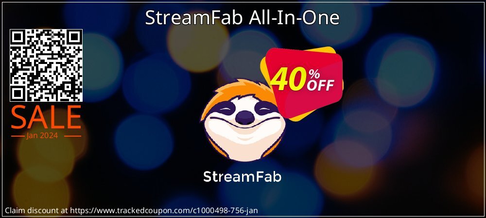 StreamFab All-In-One coupon on Palm Sunday offering sales