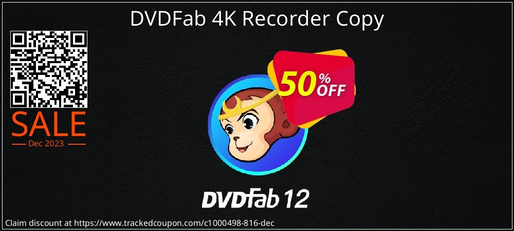 DVDFab 4K Recorder Copy coupon on World Party Day discount