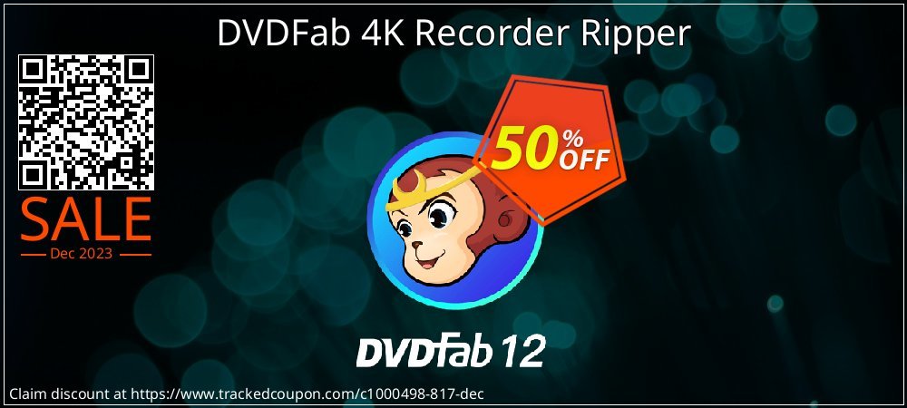 DVDFab 4K Recorder Ripper coupon on Working Day offering sales