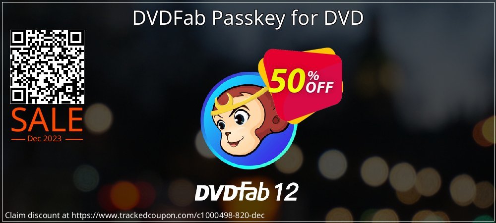 Get 50% OFF DVDFab Passkey for DVD offer
