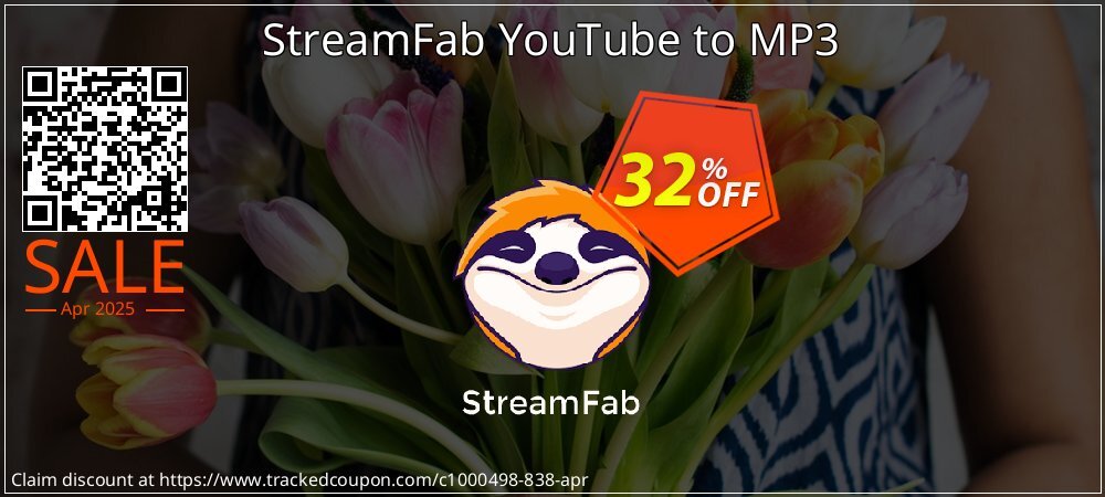 StreamFab YouTube to MP3 coupon on Easter Day discounts