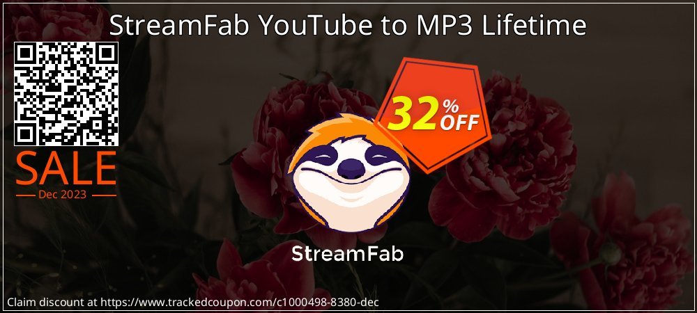 StreamFab YouTube to MP3 Lifetime coupon on National Walking Day discounts