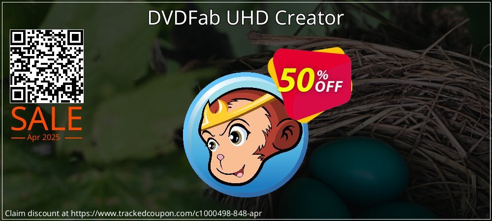 DVDFab UHD Creator coupon on Easter Day promotions