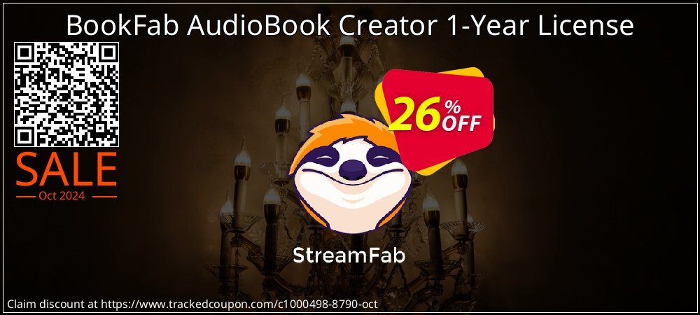 BookFab AudioBook Creator 1-Year License coupon on National Walking Day discount