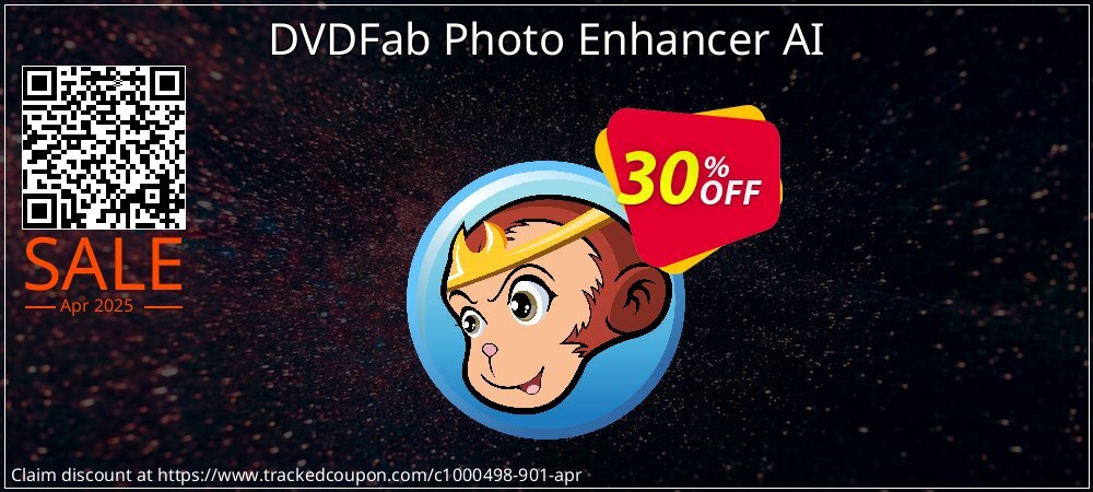 DVDFab Photo Enhancer AI coupon on Palm Sunday super sale