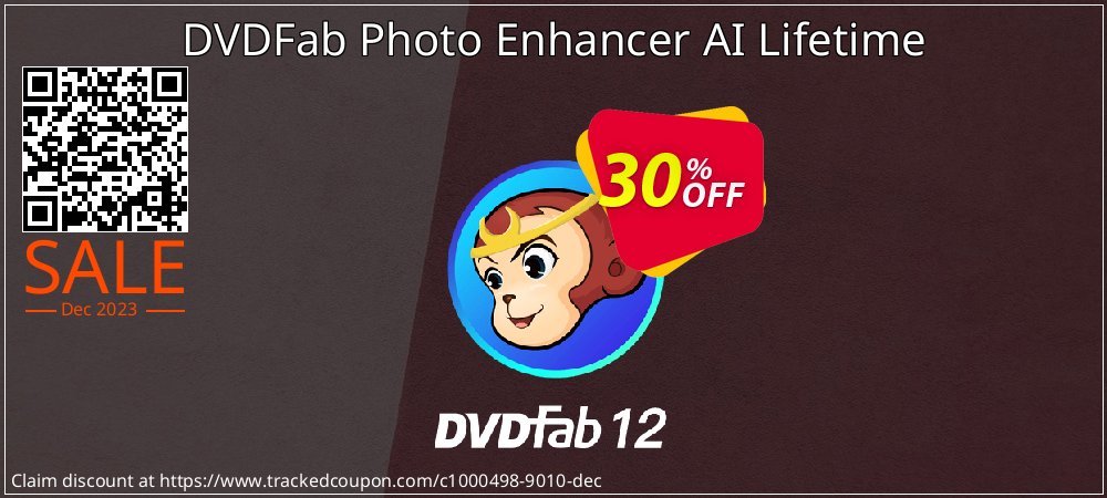 DVDFab Photo Enhancer AI Lifetime coupon on National Walking Day discounts