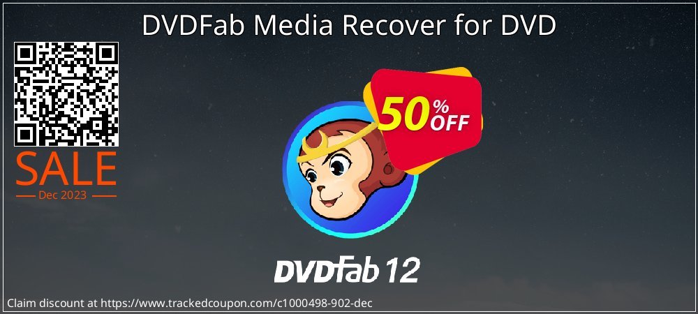 DVDFab Media Recover for DVD coupon on April Fools Day discounts