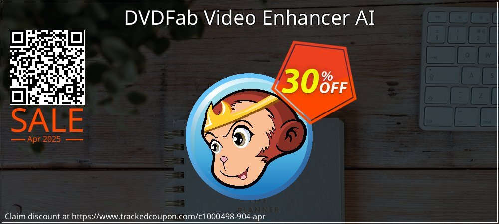 DVDFab Video Enhancer AI coupon on Tell a Lie Day deals