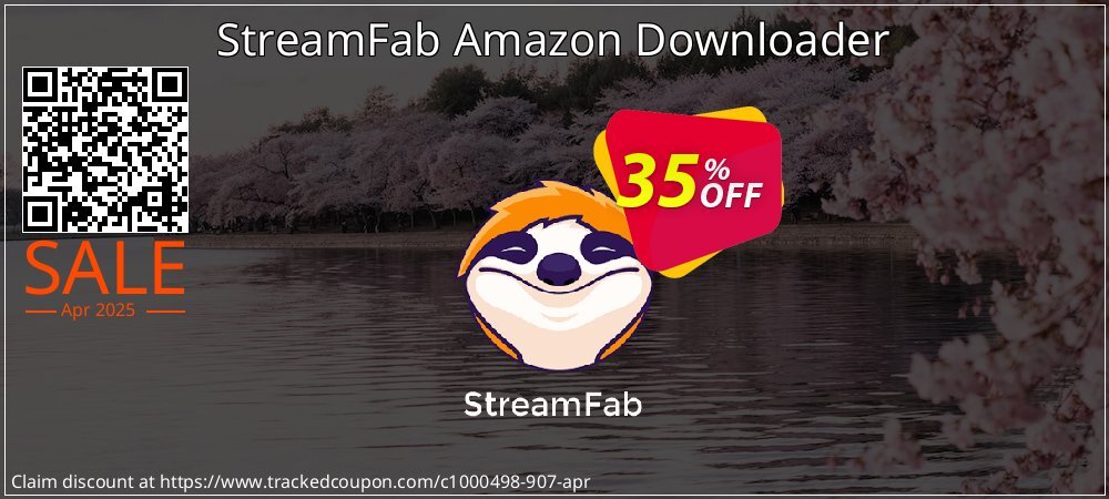 StreamFab Amazon Downloader coupon on April Fools Day discount