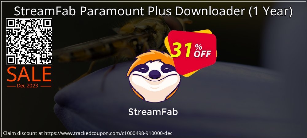 StreamFab Paramount Plus Downloader - 1 Year  coupon on National Walking Day discounts
