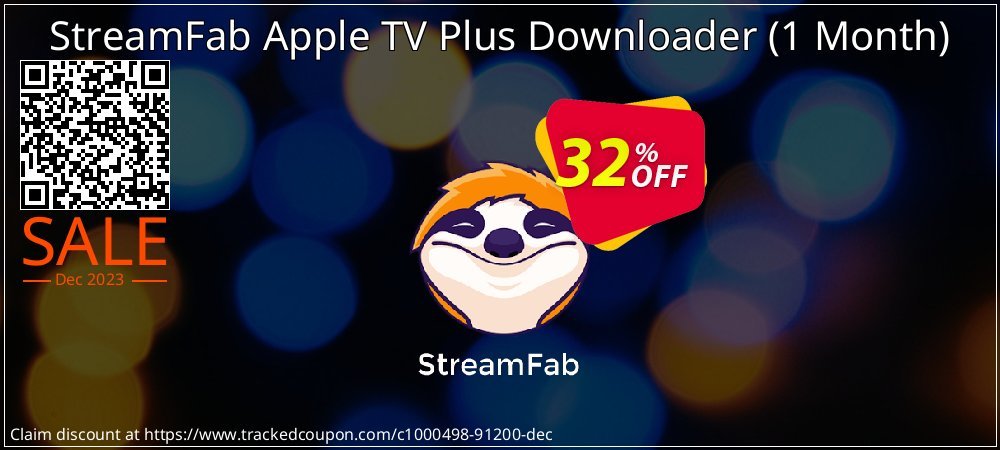StreamFab Apple TV Plus Downloader - 1 Month  coupon on National Walking Day sales