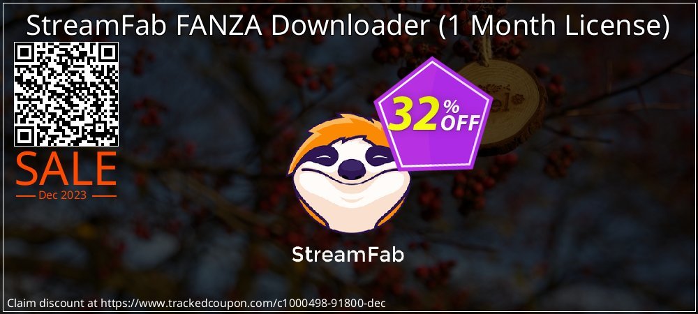 StreamFab FANZA Downloader - 1 Month License  coupon on National Walking Day super sale