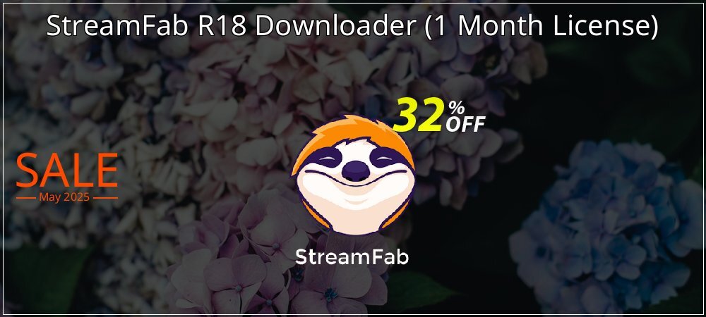 StreamFab R18 Downloader - 1 Month License  coupon on National Walking Day deals